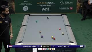 NICE POSITIONAL PLAY FROM THE 2 TO THE 3 BY MOHAMMAD SOUFI #billiards #9ball #9ballpool