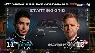 Las Vegas GP 2024 starting grid