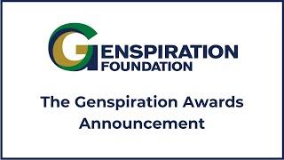 The Genspiration Foundation and the NAI Announce the Genspiration Awards