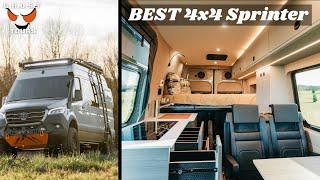 Sprinter 4x4 144" BEST Adventure Overlanding Van Tour