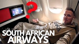 CHAOTIC South African Airways RAN out of FOOD flying to BRAZIL!