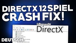 DirectX 12 Spiel: CRASH/STÜRZT ab BEHEBEN! | Problemlösung | Crash fix Deutsch | 2024