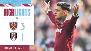 West Ham 3-1 Fulham | Hammers Secure Back To Back Wins | Premier League Highlights