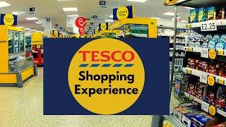 Tesco Extra  Supermarket Shopping, Self Checkout, UK, 2022