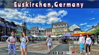 Euskirchen,Germany # Tour in Euskirchen in der Innenstadt in Deutschland #citywalking 4k HDR