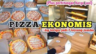 RESEP JUALANKU PIZZA EKONOMIS. WALAU  PAKE OVEN TANGKRING HASILNYA MEMUASKAN 