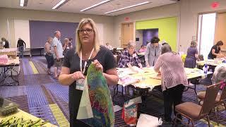 Laura Heine's Tip for Smooth Quilting for Your Fused Collage Quilts