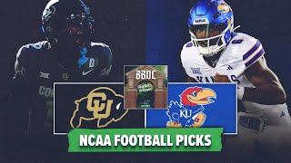 Colorado vs Kansas BEST BETS! College Football Week 13 Picks & Predictions | BBOC