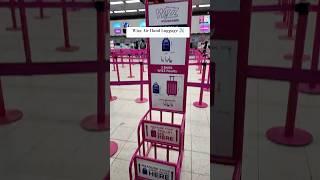 POV: You vs. the Wizz Air baggage sizer  Will it fit? #wizzair #traveldiaries