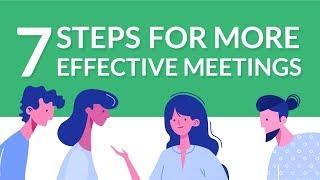 7 Steps For More Effective Meetings