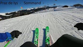 Praz de lys  Sommand   -  ski