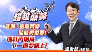 能源、重電齊漲 儲能更重要！瑞軒再創高 下一檔要跟上！｜20240715｜涂敏峰 分析師｜超越巔峰