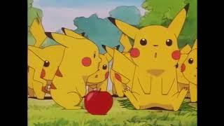 Pikachu's Goodbye but only saying Pikachu