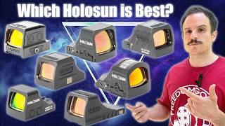 Holosun Pistol Optics Explained (2024 Edition)