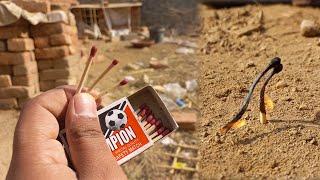 matches stick like a magic and entertainment creative video 