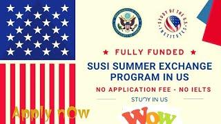 How To Apply For SUSI 2023 Summer Exchange Program In United States| University of Massachusetts|