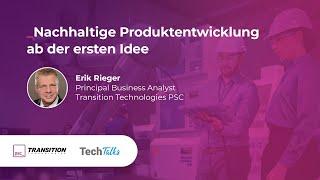 Nachhaltige Produktenwicklung ab der ersten Idee | TechTalks