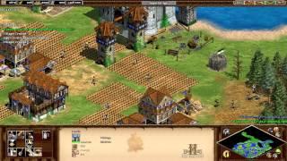 Age of Empires 2 HD - 1v1 Vikings vs Franks