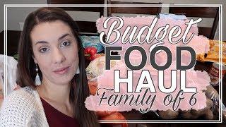 150 WEEKLY BUDGET Grocery Haul! (Family of 6)