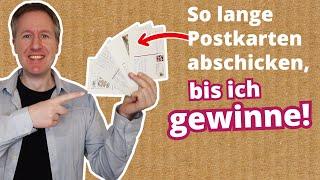 Ich habe Postkarten-Gewinnspiele ausprobiert & gewonnen!