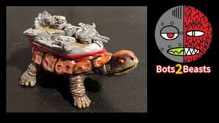 Make your own Tortoise Battleship! #homemade #diy #miniatures #tabletopgaming #model  #toys #craft