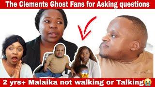 THE CLEMENTS: MALAIKA NOT WALKING RAISE CONCERNS BY MANY. DID THEY LIE ABOUT RELOCATING TO USA  +