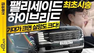 팰리세이드 하이브리드 최초 시승기! 승차감, 연비, 가격, 괜찮은가?