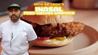 Inasal Fried Chicken Sandwich by Nico de Leon