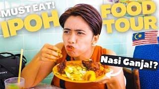 First Time Trying NASI GANJA Ipoh's MOST FAMOUS Food | Ipoh, Malaysia Episode 2 