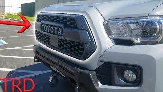 Tacoma TRD PRO 2018 Grill Install - WITH Sensor!