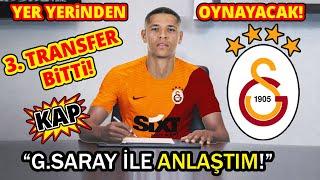 Amine Harit Galatasaray'ı KAP'a Bildirdi! 5 YILLIK İMZA...