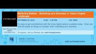 Marketing Matters with SOS Media   Monday  October 29  2018