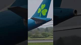 DEAFENING A330 TAKEOFF  #aerlingus #a330 #takeoff #aviation #planespotting #airbusaircraft #plane