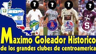 MÁXIMO GOLEADOR HISTÓRICO de los GRANDES clubes de CENTROAMÉRICA (2020)