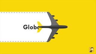 Global Air Traffic | Infographic | Motion Graphic |Animation