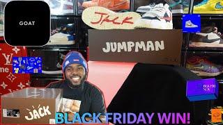 GOAT APP BLACK FRIDAY W! TRAVIS SCOTT JORDAN JUMPMAN JACK TR