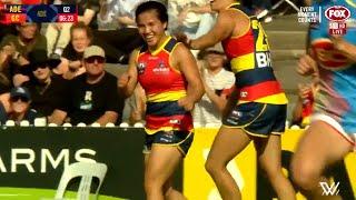 AFLW R6: Rachelle Martin's first AFLW goal