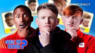 TESTING SCOTT MCTOMINAY'S MAN UNITED KNOWLEDGE   FT. ANGRY GINGE & YUNG FILLY | GUESS THE PLAYER 