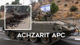 Achzarit APC Captured By H@m@s - What's Special About Israeli Heavy Armored Vehicles?