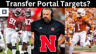 Nebraska Football Transfer Portal Targets? | Nebraskas Cornhuskers Football