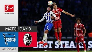 Thrilling Game in Berlin! | Hertha Berlin - SC Freiburg 2-2 | All Goals | MD 9 – Bundesliga 2022/23