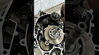 Suzuki gixxer full #engine| fitting New short Jay# hariom bike| garage