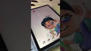 GAMBAR ANIMASI DI IPAD BARU !