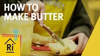 At home science - How to make butter - ExpeRimental #19