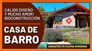 CASA DE BARRO BIOCONSTRUCCIÓN EN CÓRDOBA DISEÑO IMPECABLE