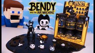 Bendy and the Ink Machine INK SLIME Bottle Figure Heads Series 1 Case Unboxing