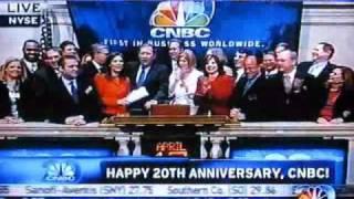 Opening Bell, CNBC 20th Anniversary