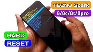 Tecno spark 8/8c/8t/8pro hard reset forgot lock.|@TadrishinfoTech|