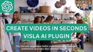 ChatGPT Plugin Review: Visla AI. Create new videos, scripts, and voiceovers in seconds.