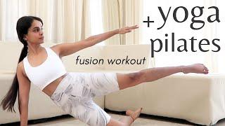 35 min YOGA + PILATES  | Total Body Fusion Workout